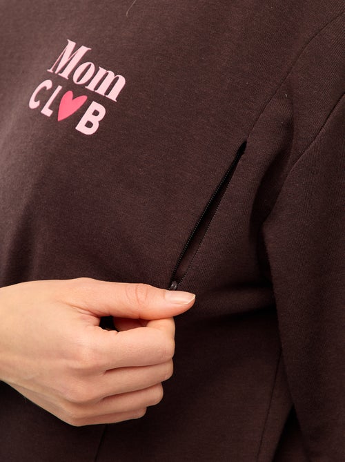 Sudadera de lactancia - Kiabi