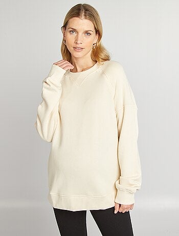 Sudadera de lactancia oversize