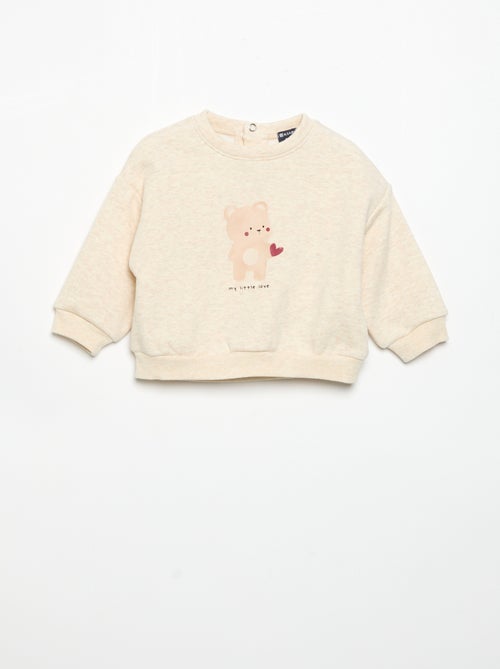 Sudadera de manga larga - Kiabi Sudadera de manga larga - Kiabi