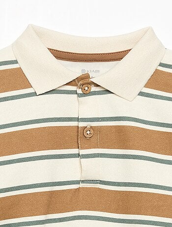 Sudadera de manga larga con cuello polo