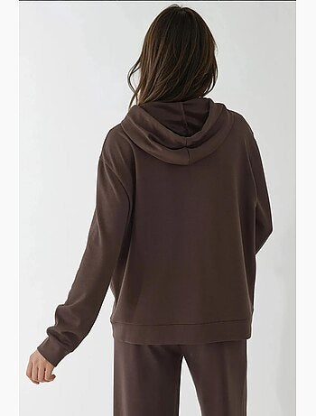 Sudadera de manga larga con cuello y cremallera estampada hiccup