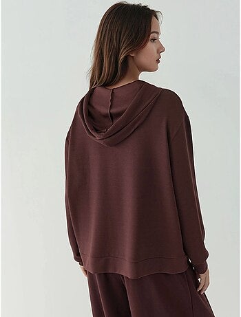 Sudadera de manga larga con cuello y cremallera estampada hiccup