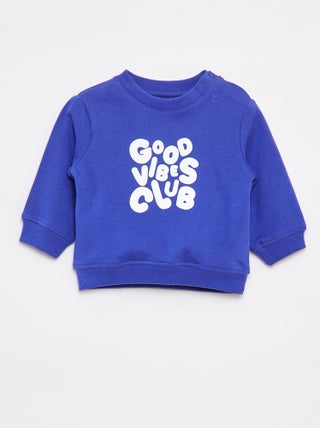 Sudadera de manga larga con estampado
