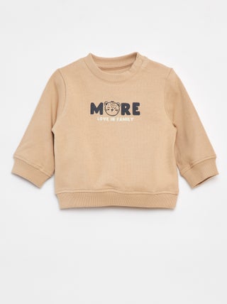 Sudadera de manga larga con estampado