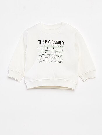 Sudadera de manga larga con estampado