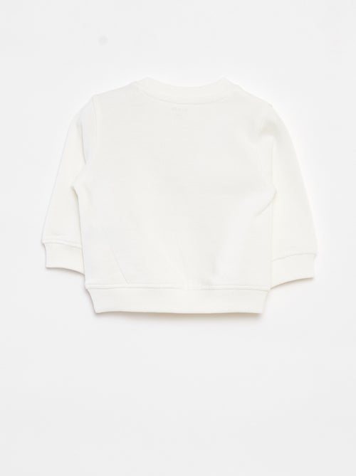 Sudadera de manga larga con estampado - Kiabi