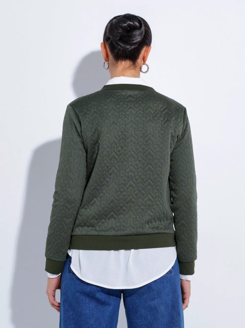 Sudadera de manga larga con estampado de origami - Afibel - Kiabi