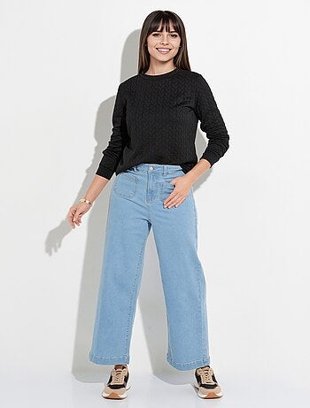 Sudadera de manga larga con estampado de origami - Afibel