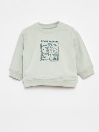 Sudadera de manga larga con estampado