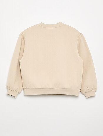 Sudadera de manga larga con lazo