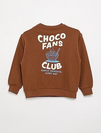 Sudadera de manga larga de corte holgado
