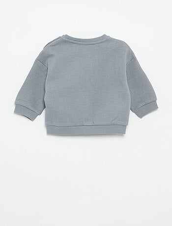 Sudadera de manga larga de felpa