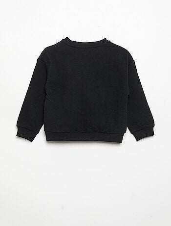 Sudadera de manga larga de felpa