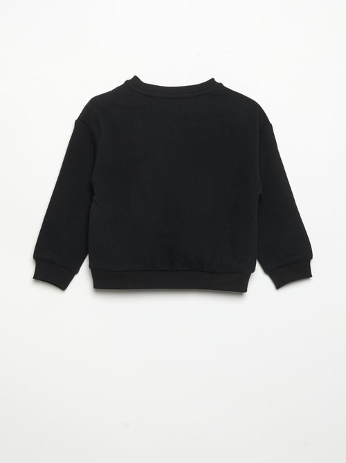 Sudadera de manga larga de felpa - Kiabi