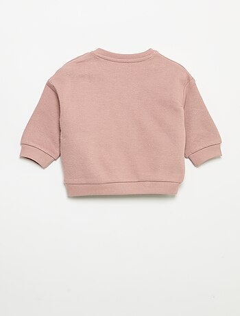 Sudadera de manga larga de felpa