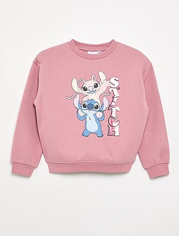 Sudadera de manga larga 'Disney' 'Stitch & Angel'