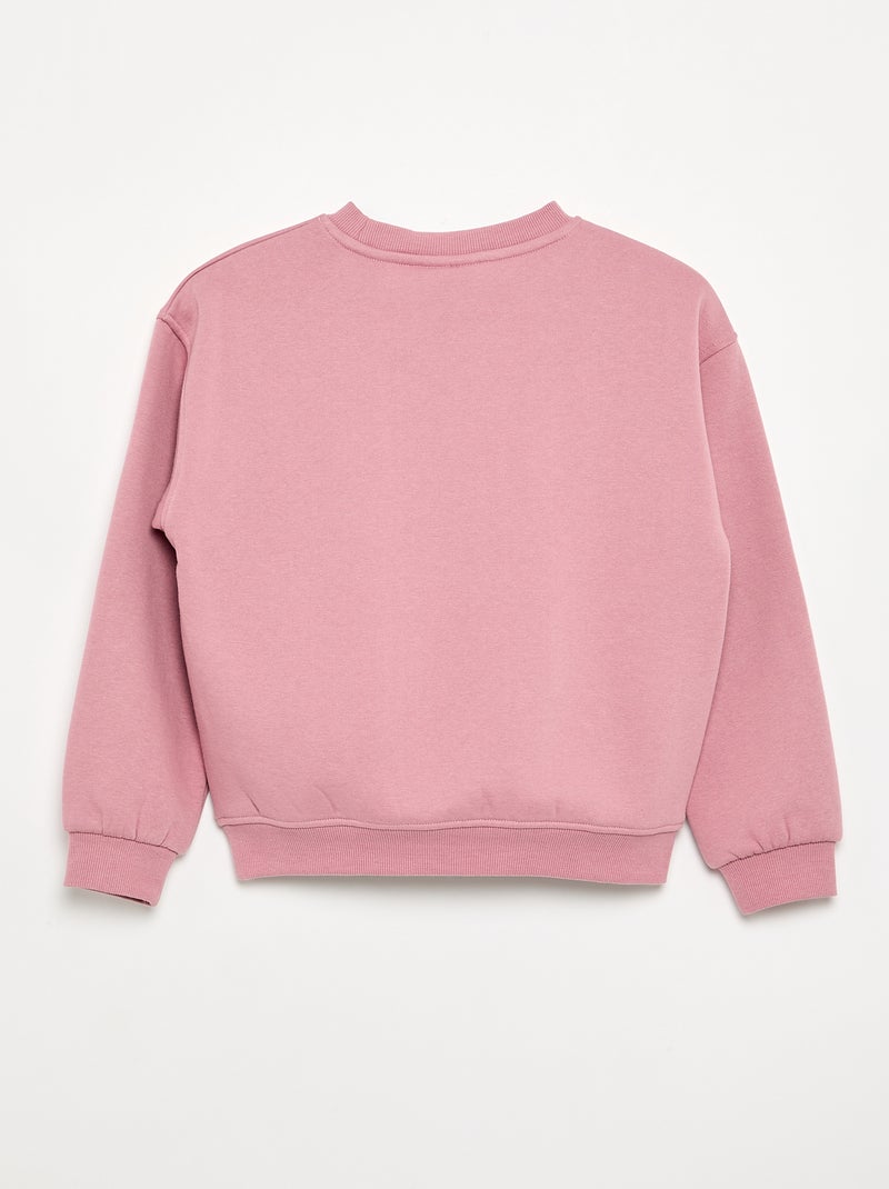 Sudadera de manga larga 'Disney' 'Stitch & Angel' Rosa - Kiabi