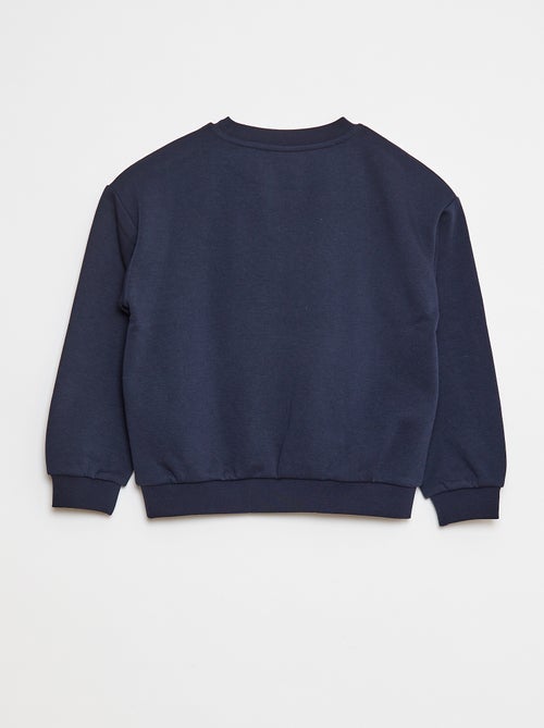 Sudadera de manga larga estampada - Kiabi