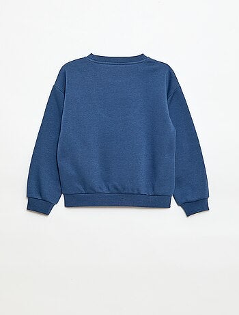 Sudadera de manga larga estampada