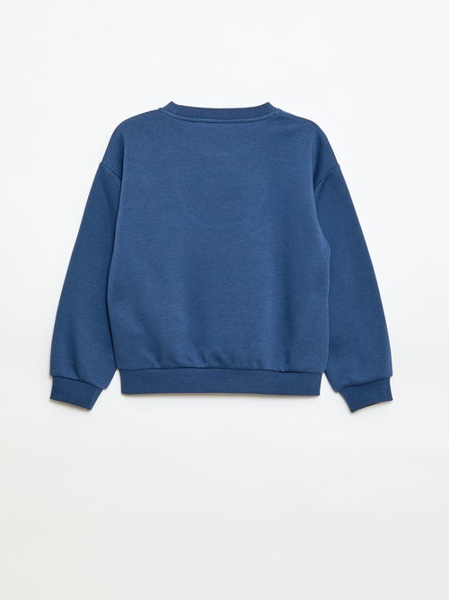 Sudadera de manga larga estampada - Kiabi