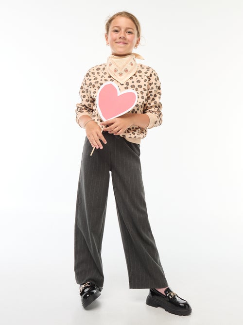 Sudadera de manga larga estampada - Kiabi