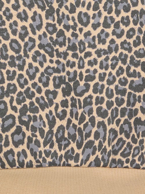 Sudadera de manga larga estampada - Kiabi