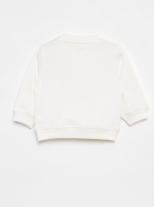 Sudadera de manga larga estampada - Kiabi