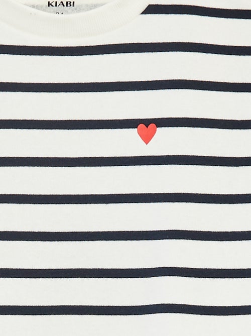 Sudadera de manga larga estampada - Kiabi