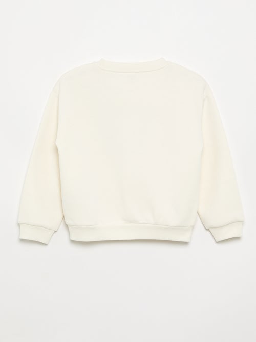 Sudadera de manga larga estampada - Kiabi