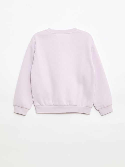 Sudadera de manga larga estampada - Kiabi