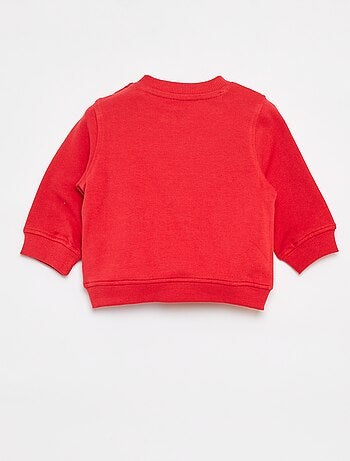 Sudadera de manga larga estampada