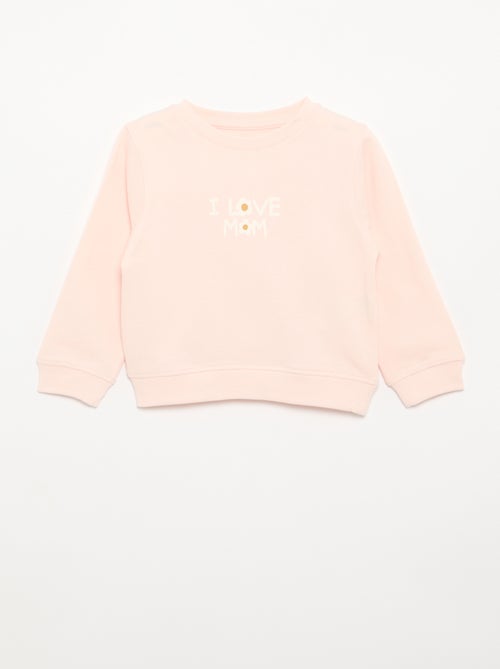 Sudadera de manga larga estampada - Kiabi Sudadera de manga larga estampada - Kiabi