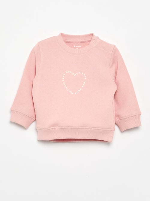 Sudadera de manga larga estampada - Kiabi Sudadera de manga larga estampada - Kiabi