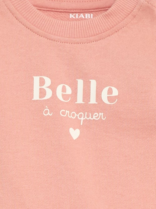 Sudadera de manga larga estampada - Kiabi