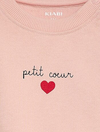 Sudadera de manga larga estampada