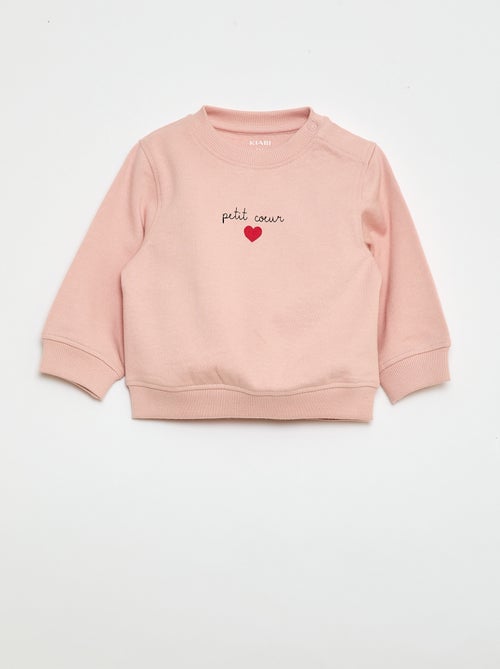 Sudadera de manga larga estampada - Kiabi