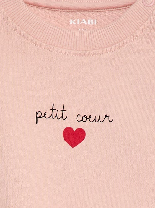 Sudadera de manga larga estampada - Kiabi