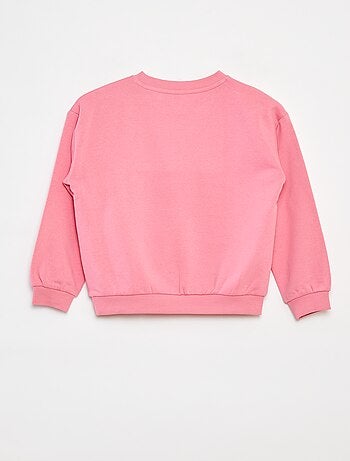 Sudadera de manga larga estampada