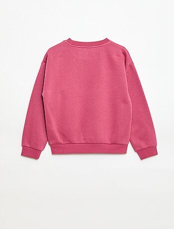 Sudadera de manga larga estampada