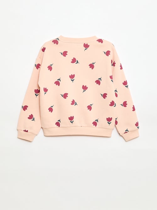 Sudadera de manga larga estampada - Kiabi
