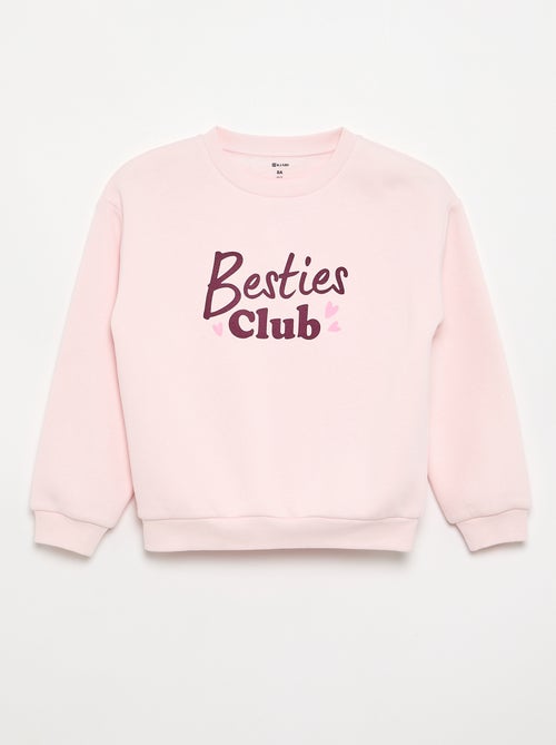Sudadera de manga larga estampada - Kiabi