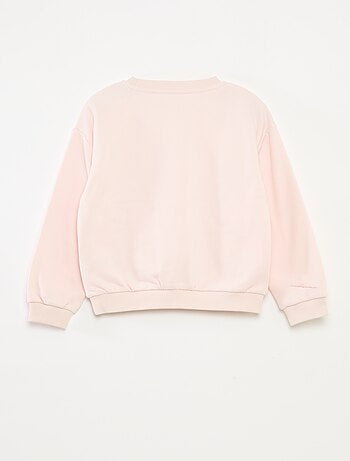 Sudadera de manga larga estampada