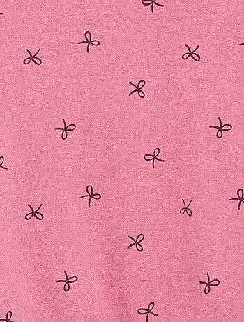 Sudadera de manga larga estampada