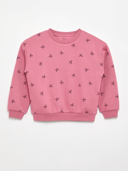 Sudadera de manga larga estampada - Kiabi