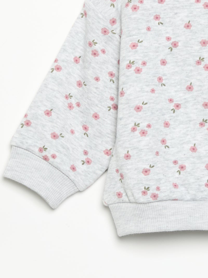 Sudadera de manga larga Gris - Kiabi