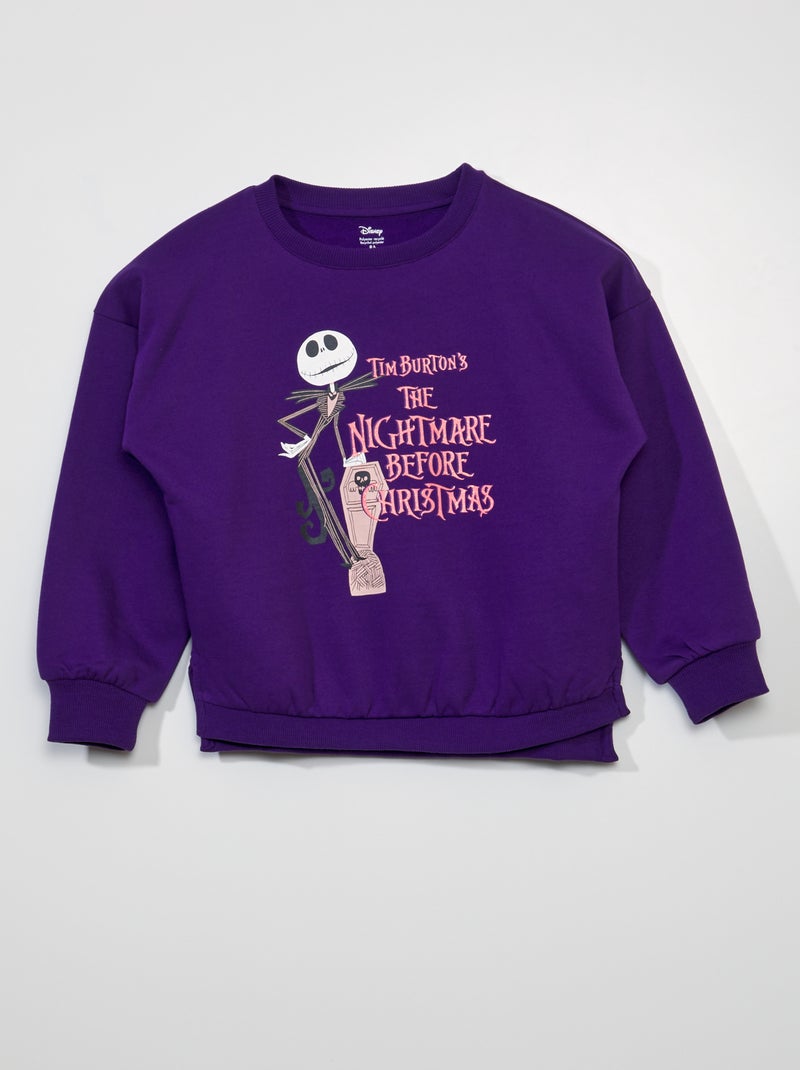 Sudadera de manga larga 'Minnie' - Halloween Purpura - Kiabi