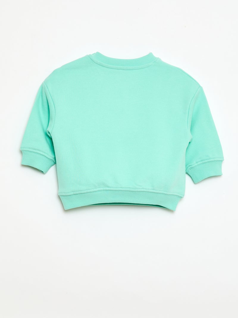 Sudadera de manga larga Verde - Kiabi