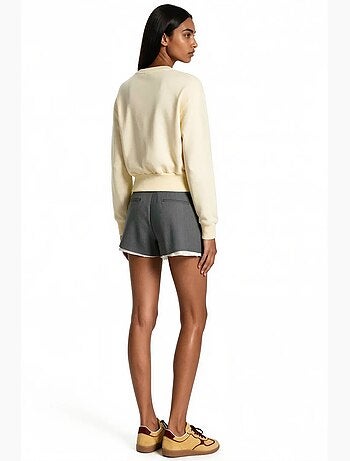 Sudadera de mezcla de algodón para mujer busem