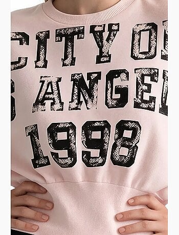 Sudadera de mezcla de algodón para mujer busem