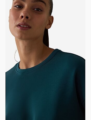 Sudadera de modal perchada penti